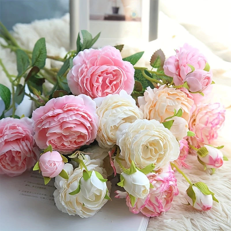 🌸Hot Sale 62% OFF- Artificial Peonies Flowers for Home Decor💐