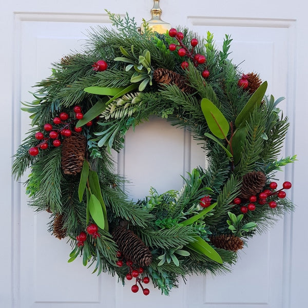 🔥Only $1 Each!🔥Christmas Artificial Pine Branches & Red Berry Stems🌿