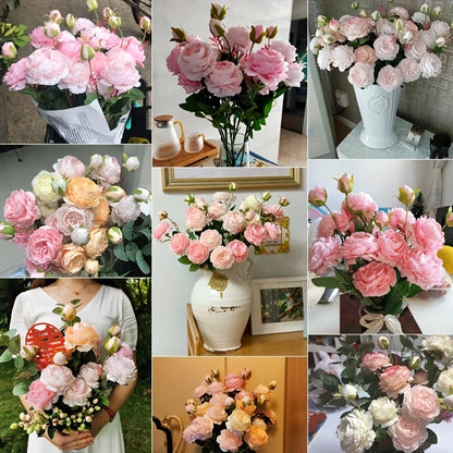 🌸Hot Sale  62% OFF- Artificial Peonies Flowers for Home Decor💐
