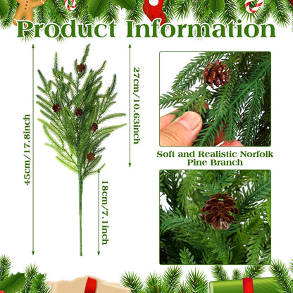 🎄Christmas Sale -Artificial Pine Branches🌿