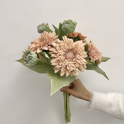 Artificial Teddy Bear Sunflower